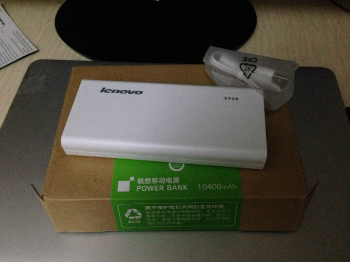 联想 小新PA10400 移动电源 白色 进口锂电池