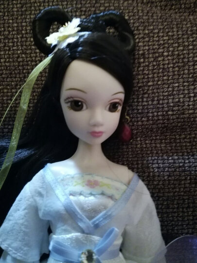 可儿娃娃（Kurhn）七仙女系列 白衣仙子 古装娃娃 女孩玩具生日礼物 10关节体1139 晒单图