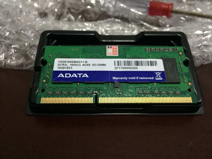 威刚（ADATA）笔记本电脑内存条4G8G16G DDR3/DDR4 2400 2666 3200 8G DDR3L 1600 低电压 晒单图