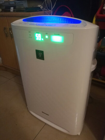 夏普(SHARP) 空气净化器 KC-WE30-W 除雾霾PM2.5除甲醛净离子群杀菌加湿(备案型号:KJFWE250A/W) 晒单图