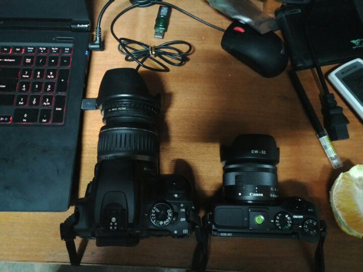 佳能（canon）微型可换镜数码相机 微单/单电相机 EOS M3(15-45/55-200)双镜头套机黑色 晒单图