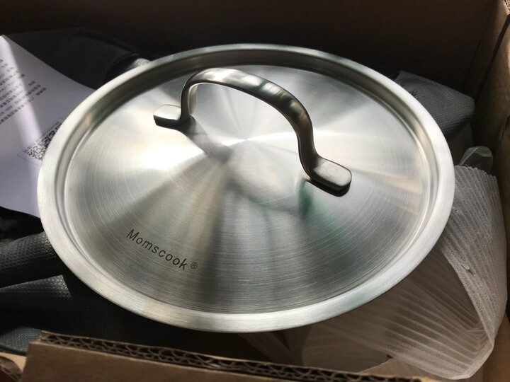 Momscook 不锈钢奶锅 小汤锅复底加厚小奶锅煮热牛奶锅电磁炉小锅 18x10.5cm 2L奶锅(TL1810D) 晒单图