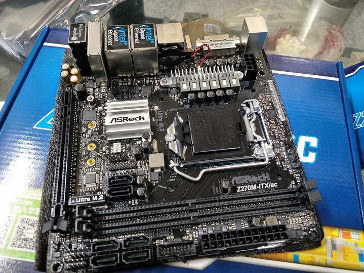华擎(ASRock)Z270M-ITX/ac主板( Intel Z270/LGA 1151 ) 晒单图