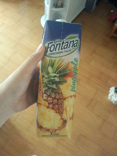 芳塔娜(Fontana) 塞浦路斯进口 菠萝汁 1L盒装