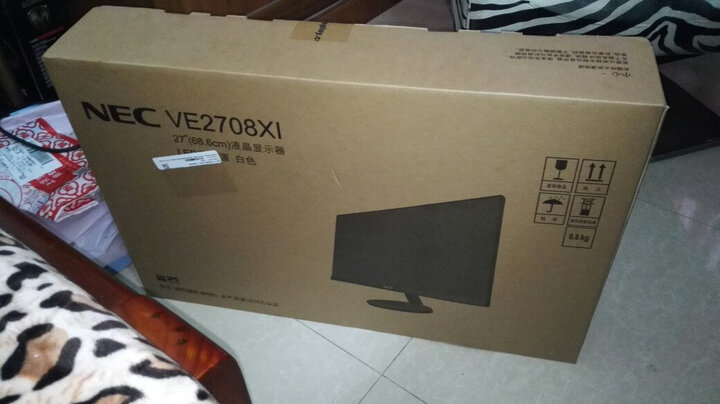 NEC VE2708XI(白色) 27英寸宽屏液晶电脑显示器 IPS广视角 纤薄机身白色 晒单图