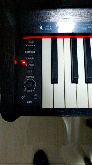相思鸟(LOVEBIRD) 电钢琴 88键电子数码智能钢琴 成年人儿童 重锤三踏板带翻盖可接手机平板 XS3307 晒单图