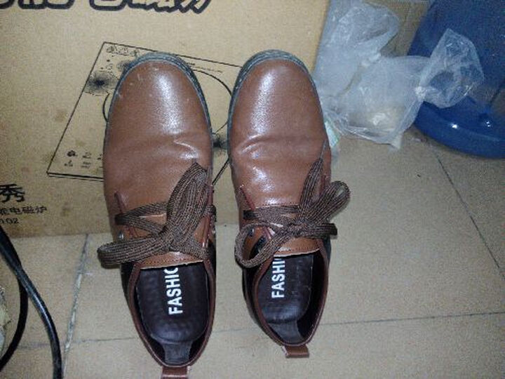 8爆品抢先逛】恒河鲨 休闲男鞋商务休闲皮鞋男