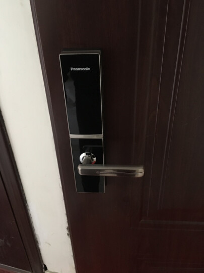 松下(Panasonic)电子锁V-N630CL 智能指纹锁 家用防盗密码锁 左开 古铜色 晒单图