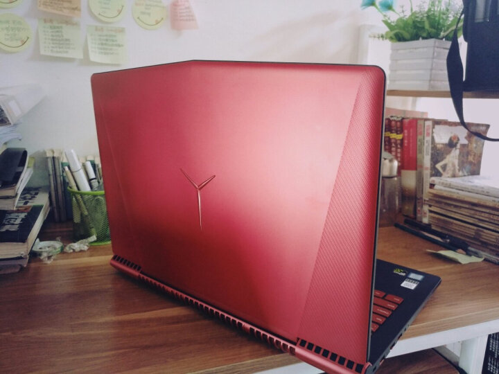 联想(Lenovo)拯救者R720 15.6英寸大屏游戏笔记本电脑(i7-7700HQ 8G 1T+128G SSD GTX1050Ti 4G IPS 红) 晒单图