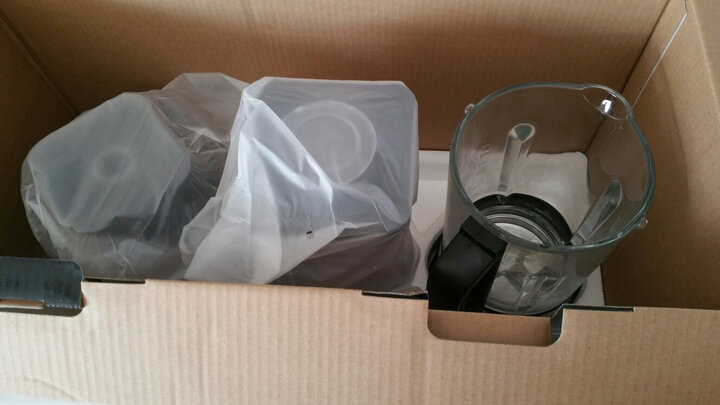 美的(Midea)破壁机浓香加热破壁料理机 8叶刀头搅拌辅食机MJ-BL12K31(一机双杯) 晒单图