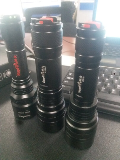 神火(supfire)C8T6 强光手电筒 远射LED充电式防身灯 配18650电池 晒单图