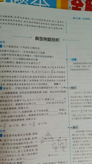 2023春新版 中学教材全解九年级下册物理 人教版教辅书初三9年级物理下教材全解 晒单图