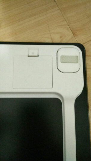 香山 电子秤 家用精准体重称重  可充电USB  四两起秤 测室温 EB839（星空黑） 晒单图