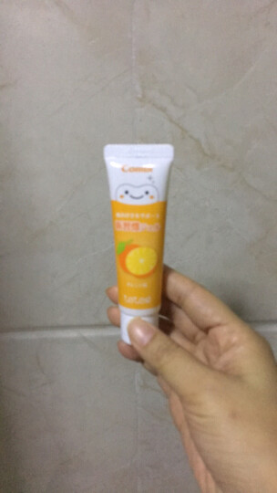 日本Combi康贝日本康贝 幼童含氟牙膏30g(橘子) 晒单图