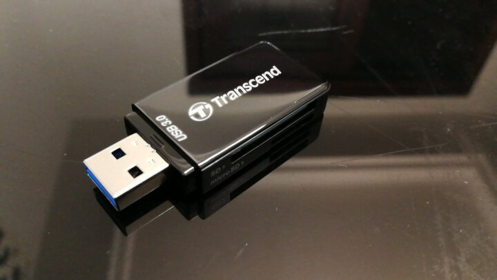 创见（Transcend）USB 3.0 RDF5 SD高速读卡器（黑色） 晒单图