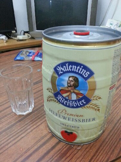 德国进口 Eichbaum 爱士堡小麦啤酒5L桶--味道