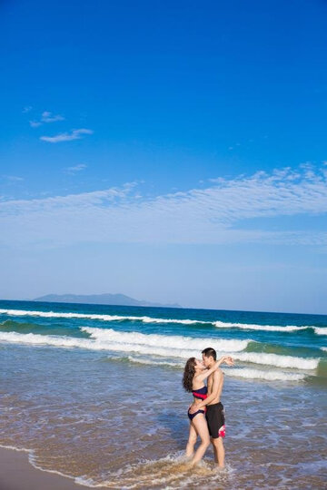 吉蒂视觉婚纱摄影 三亚旅游婚纱摄影清水湾旅拍丽江蜜月旅行拍摄全家福亲子摄影 定金4999 晒单图