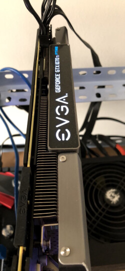EVGA GTX1070 8G SC Black Edition GAMING ACX 3.0 white LED 1594-1784MHz/8008MHz 电脑吃鸡游戏独立显卡 晒单图