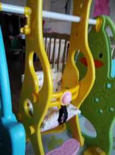 澳乐 滑梯儿童室内家用塑料玩具多功能滑梯秋千组合（三色）户外游戏乐园滑滑梯 AL-E1511013 晒单图