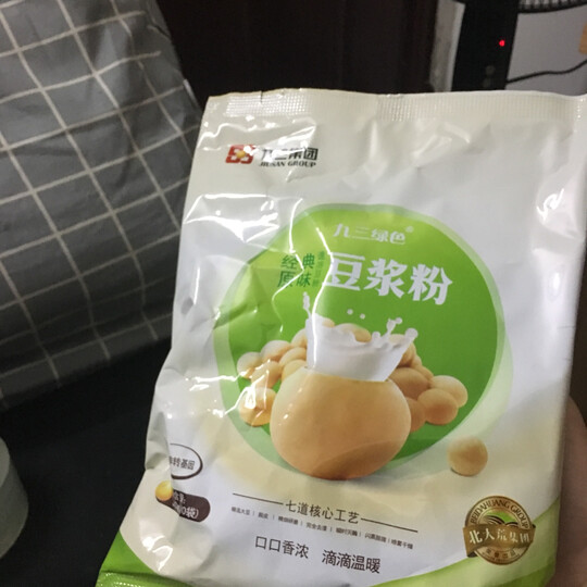 九三绿色 早餐燕麦 豆浆粉 300克(30g*10小袋) 晒单图