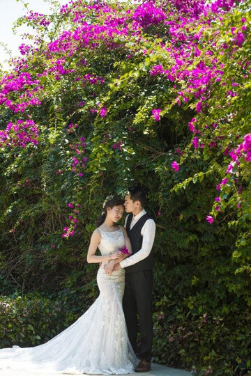 吉蒂视觉婚纱摄影 三亚旅游婚纱摄影清水湾旅拍丽江蜜月旅行拍摄全家福亲子摄影 定金4999 晒单图