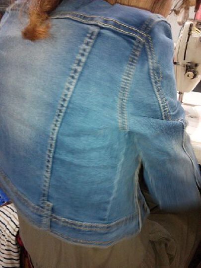 INXUAN银轩 薄款 夏季百搭圆领七分袖短款中