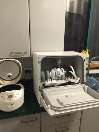 松下（Panasonic）洗碗机 360°清洗 灵巧身材 精灵台式 非柜式 NP-TCB1WRCN（俏丽粉） 晒单图