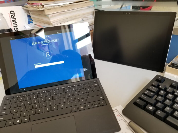 【黑色键盘套装】微软（Microsoft）Surface Pro（第五代）二合一平板电脑 （Core M3 4G 128G ） 晒单图