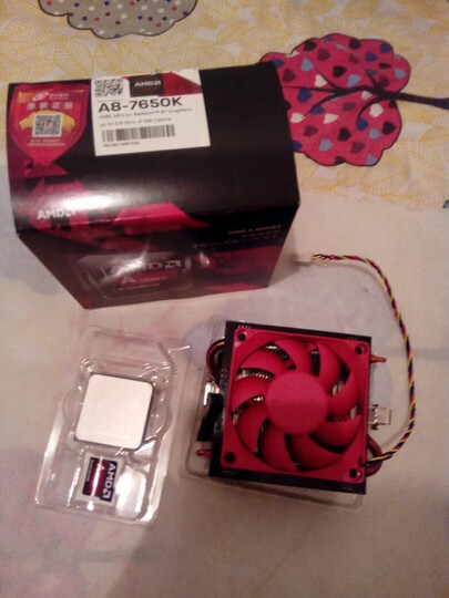 AMD APU系列 A8-7650K 四核 R7核显 FM2+接口 盒装CPU处理器 晒单图