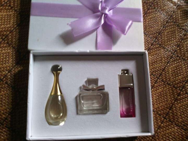 迪奥Dior香水3件套装礼盒装真我5ml花漾小姐5