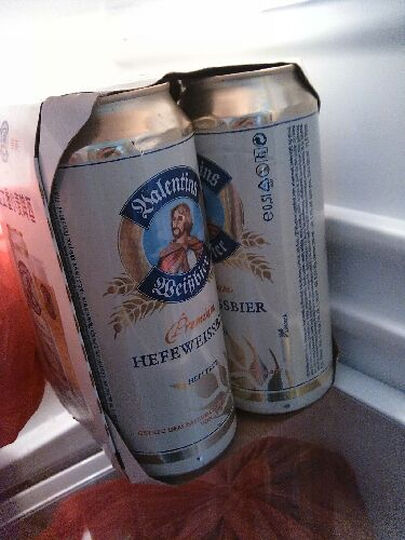 德国进口 Eichbaum 爱士堡小麦啤酒500ml*4听