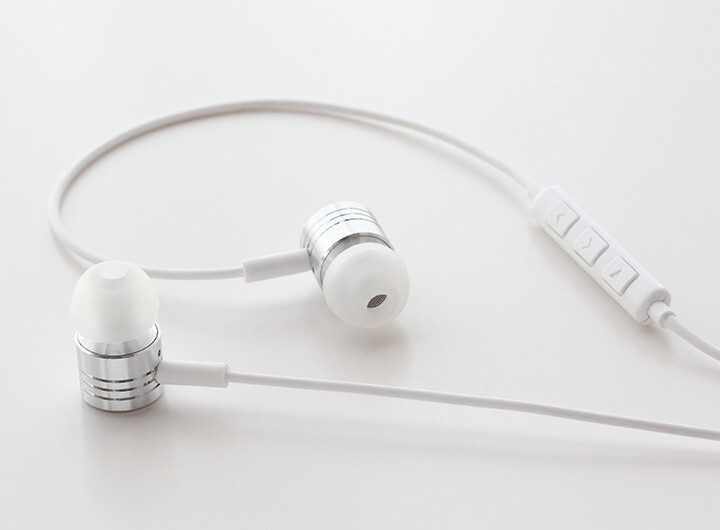 小米(MI)活塞耳机铝合金简装版 白色--小米(MI)