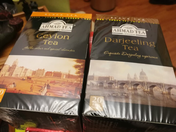 阿联酋进口 亚曼(AHMADTEA) 锡兰红茶 铝箔袋装茶叶 40g/盒 晒单图