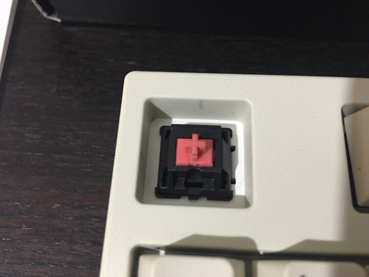 利奥博德 Leopold FC750R PD赤色限定 白色 黑色 樱桃轴87键 机械键盘 灰白色正刻【PD版】 黑轴 晒单图