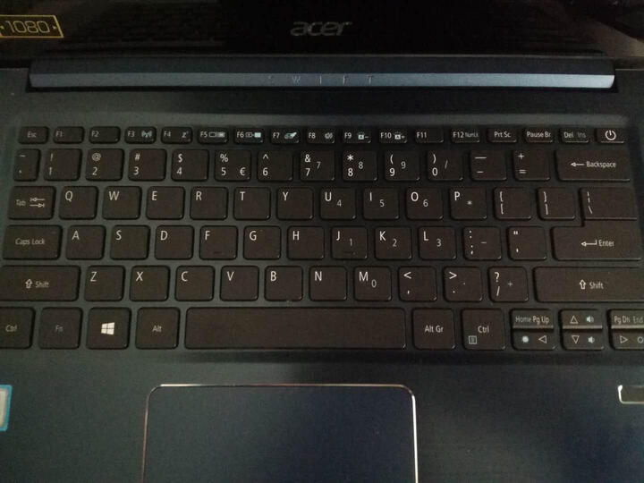 宏碁(Acer)蜂鸟Swift3轻薄本 蓝朋友 14英寸全金属笔记本电脑SF314(i5-8250U 8G 256G SSD IPS win10) 晒单图