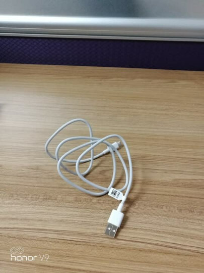 华为(HUAWEI)荣耀原装1.5m多彩数据线USB数据线 充电线 安卓电源线AP50(白色)安卓Micro USB2.0接口通用 晒单图