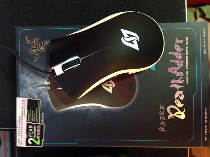 雷蛇(Razer) 炼狱蝰蛇2013 CLG 战队限量版 游戏