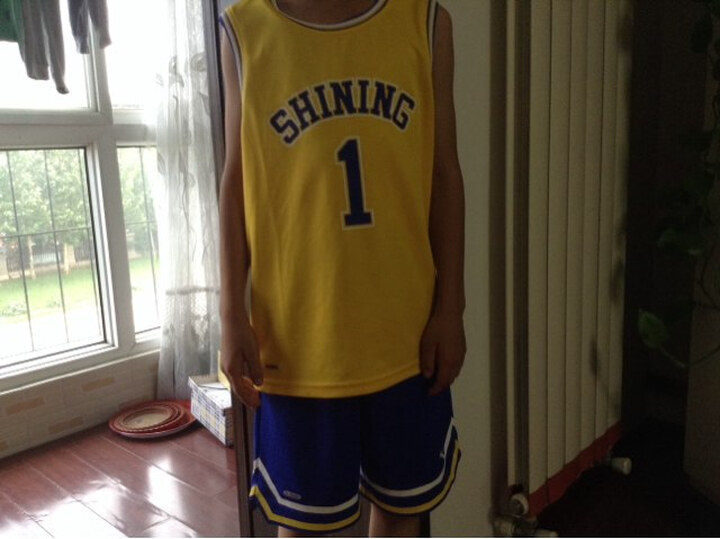 安踏童装男夏装2014新款男童儿童篮球服3542