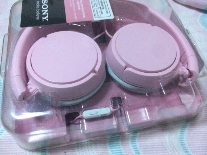 索尼(SONY) MDR-ZX110AP 入门监听头载式耳