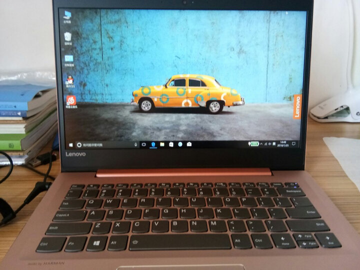 联想(Lenovo)小新潮7000 14英寸轻薄窄边框笔记本电脑(I5-8250U 8G 1T+128G 940MX office2016)樱花粉 晒单图