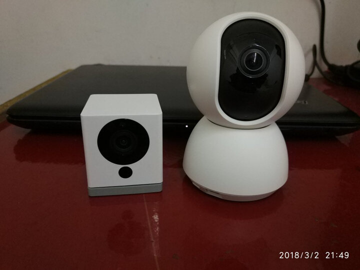 米家(MIJIA)小白智能摄像机小米摄像头360全景拍摄 1080P高清红外夜视 双向语音互动 智能机器人 晒单图