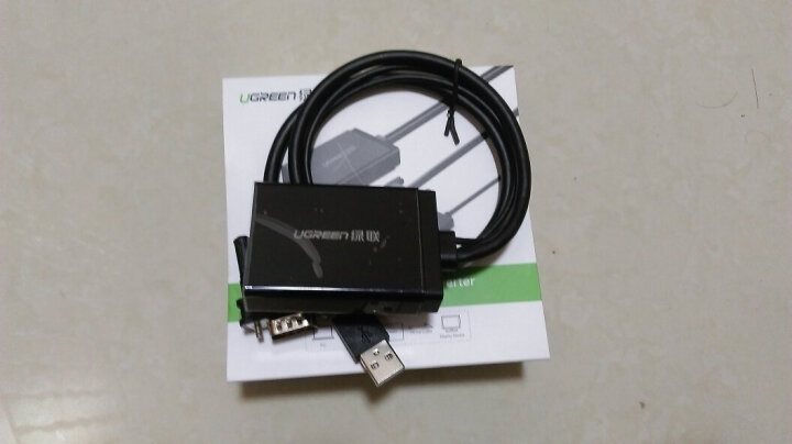 绿联（UGREEN）VGA转HDMI转换器带音频 高清视频转接头转接线 电脑笔记本连接电视显示器投影仪线 黑色 40213 晒单图