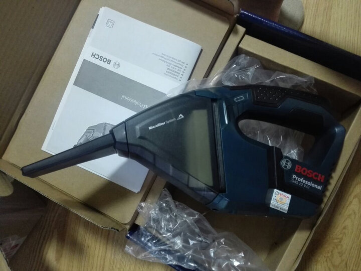博世Bosch12V锂电池汽车家用电动充电吸尘器GAS12V-Li  0 601 9E3 081可定制【不含电池充电器】 晒单图