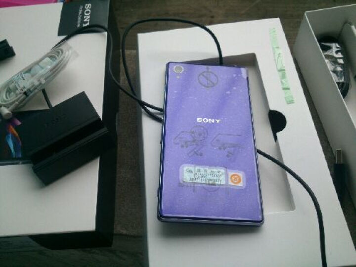 索尼(SONY)Xperia Z1 L39h 3G手机(紫色)WCD