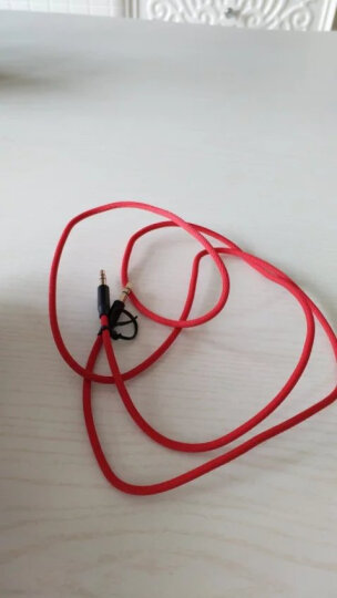 倍思（Baseus）车载AUX音频线 3.5mm公对公耳机连接线 手机电脑音箱车用转接线 1米红黑色 晒单图