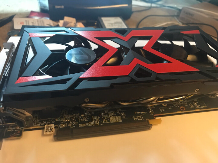 迪兰(dataland)rx 580 8g x-serial 战神 1340-1380/8000mhz 8gb/256