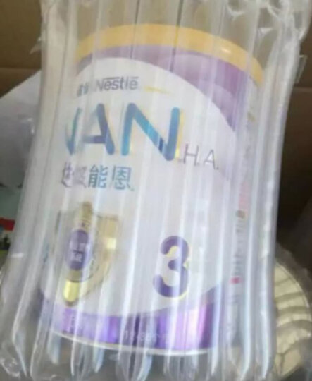 雀巢(nestle)能恩 蜂蜜口味儿童配方奶粉 4段(3岁以上儿童适用)900克(新老包装随机发货) 晒单图