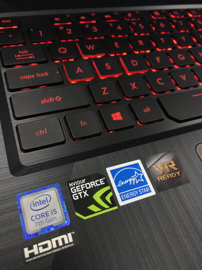 华硕(ASUS) 飞行堡垒四代FX63VM GTX1060 6G 120Hz高速电竞屏游戏笔记本电脑(i5-7300HQ 16G 128GSSD+1T)黑 晒单图