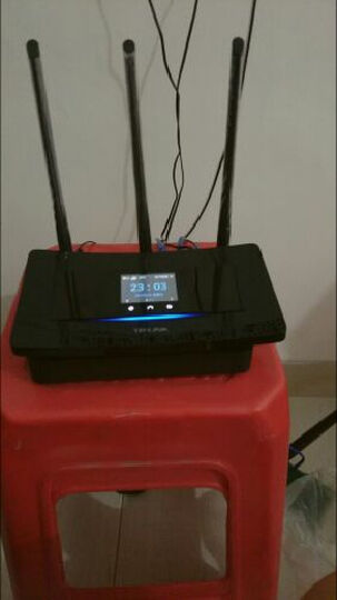 TP-LINK TL-WR2041+ 450M触屏无线路由器(黑