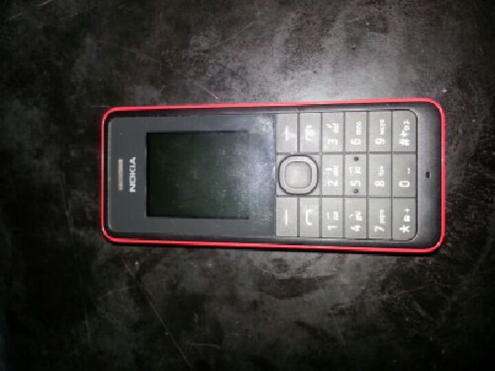 诺基亚(NOKIA) 106 GSM手机 (红色)--永远的诺